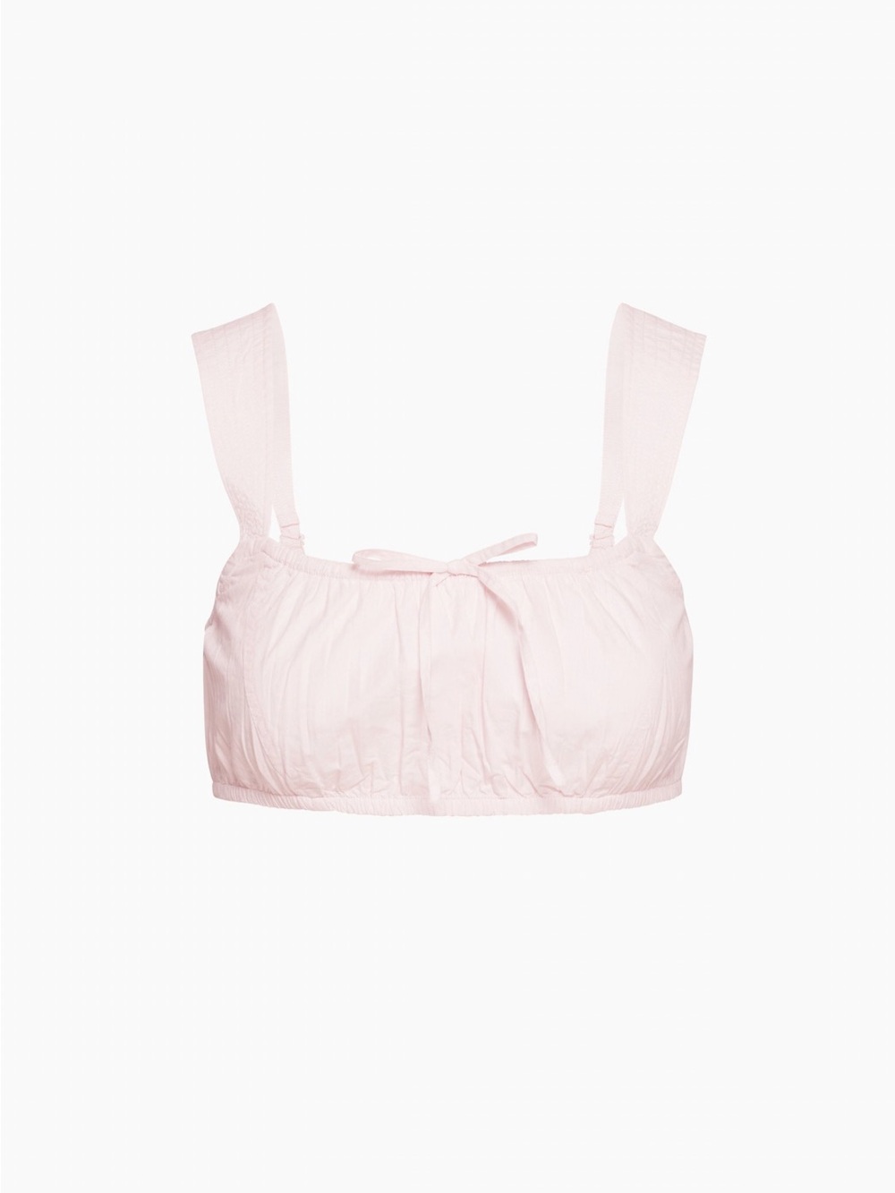 Aritzia Sunday Best Martine Square Neck Crop Top Mochi Pink Size XS